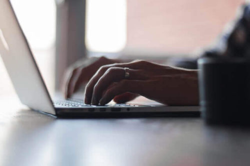 If you can type without looking at the keys, then you can touch-type. The ability to touch-type is an essential skill when using a computer.