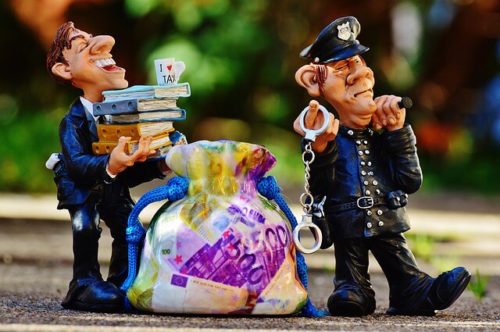 A tall story is one that 's hard to believe. Often when people are arrested by the police, they try to get away by telling a tall story.