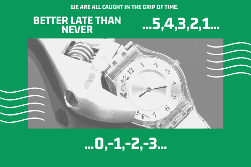 Better late than never