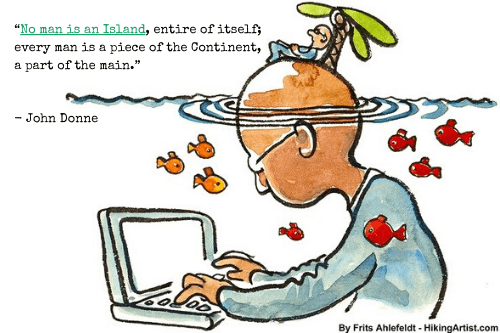No man is an island