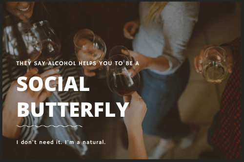 Social butterfly