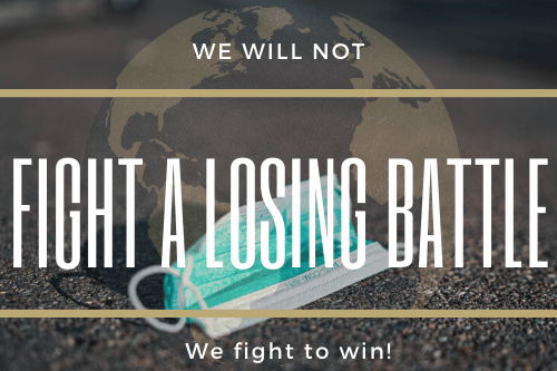 Fight a losing battle