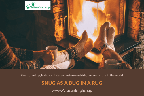 Snug as a bug in a rug