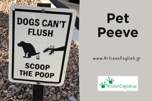 Thursday, 2025-6-12, Word of the Day: Pet peeve